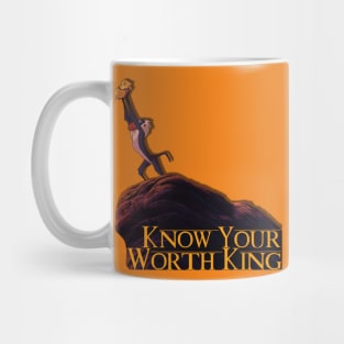 Know Your Worth King Mug